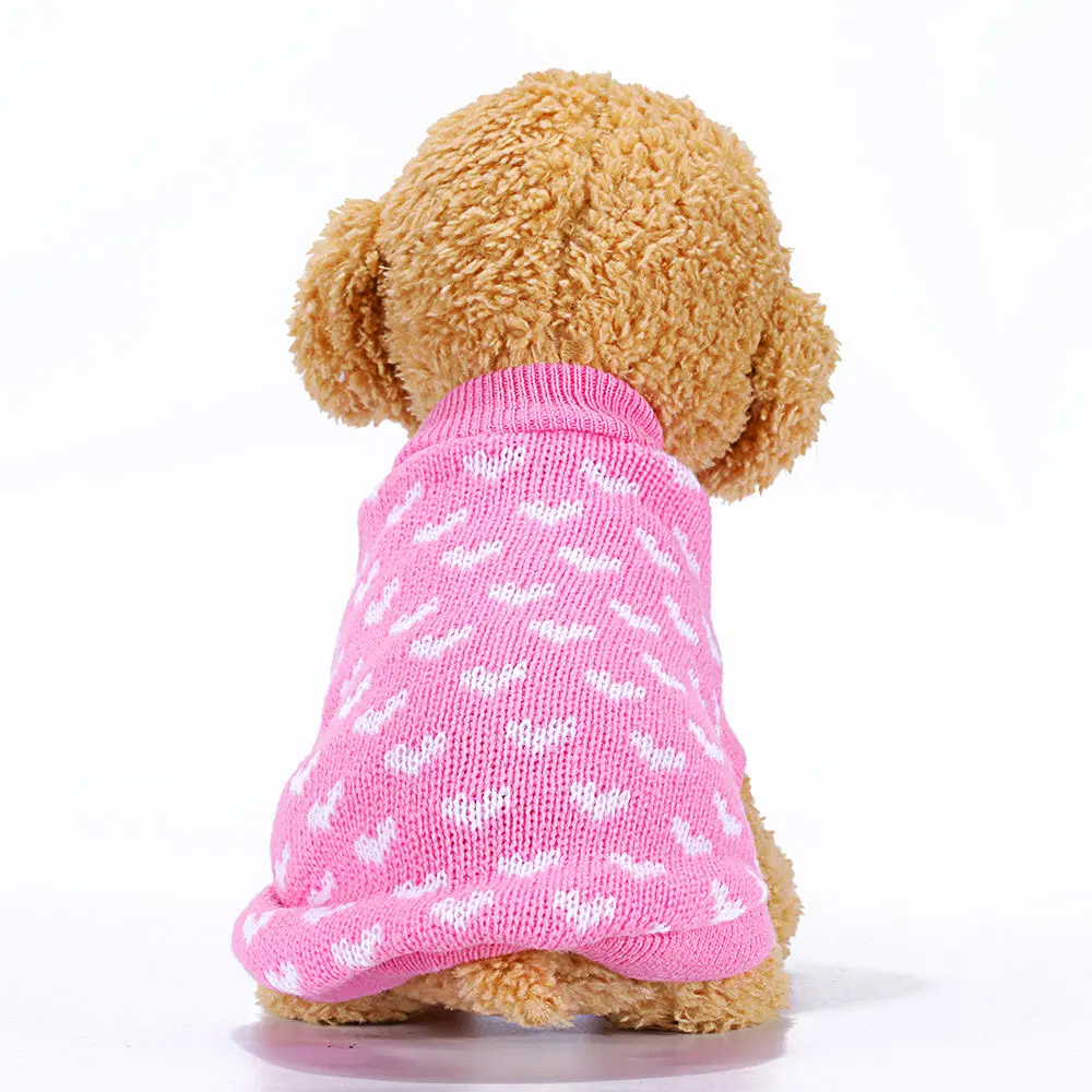 4 Pets Sweater Warm Clothing For Winter Dog Clothes Puppy Outfit Coat Vest Yorkie Chihuahua Pet Dog Clothes For Small Dogs (12)