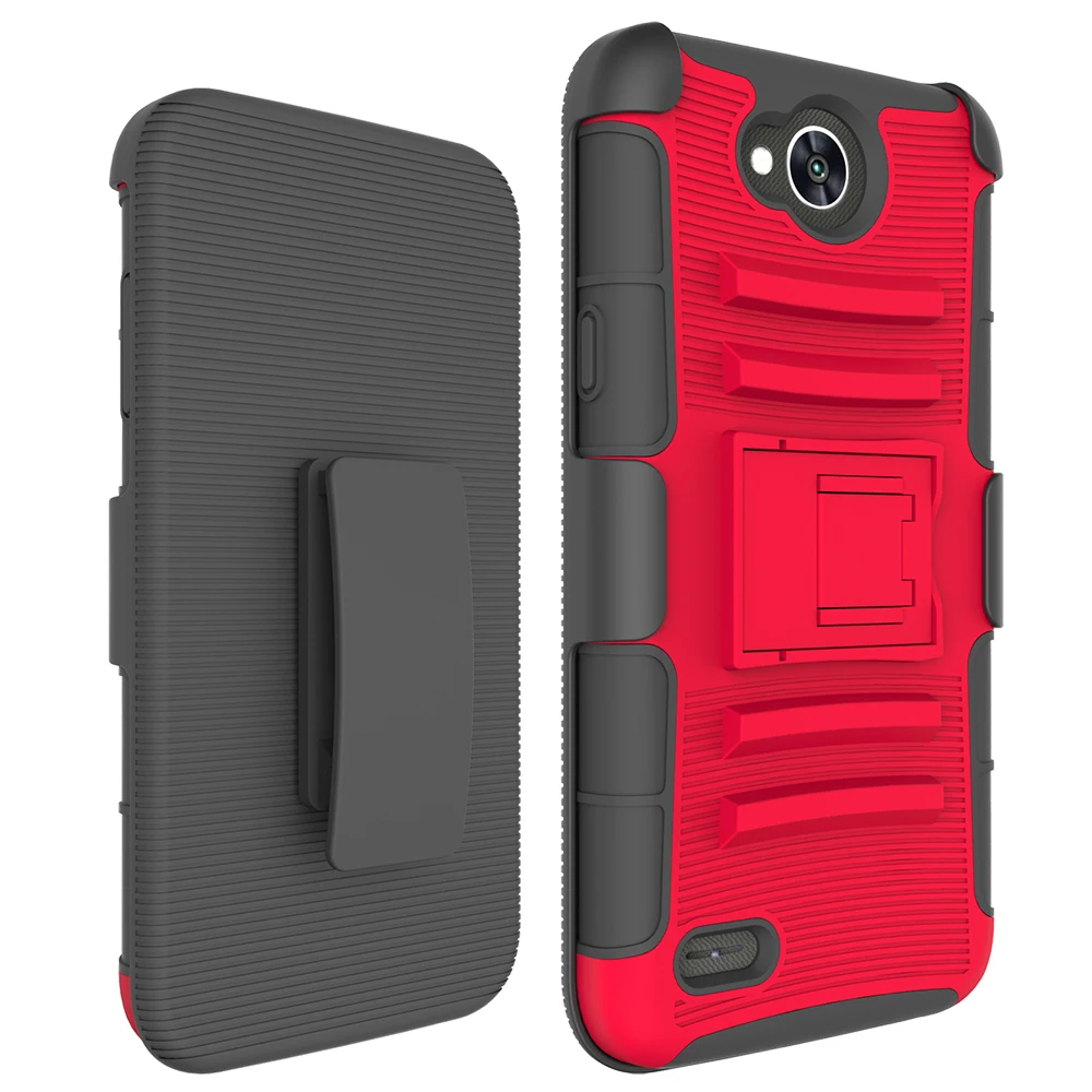 Holster Case Belt Clip Protective Cover Kickstand Combo Shell Holder For LG X Power 2/Fiesta 2/X Charge/Fiesta LTE/K10 |