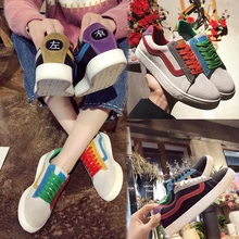 Новинка; женские туфли на шнуровке и плоской подошве; Повседневная обувь; дышащая обувь; удобные туфли-лодочки; модные туфли с круглым носком в стиле пэчворк с постепенным увеличением Весна-осень; сезон осень