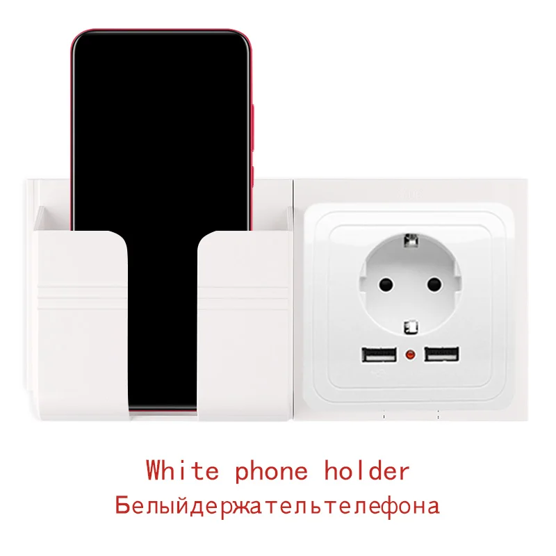 Умный дом поп двойной USB порт настенное зарядное устройство адаптер зарядка 2400ma настенное зарядное устройство адаптер ЕС розетка