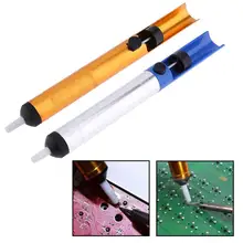 1 шт. металлический припой отсос удаление Вакуумный паяльник осушитель всасывающая Оловянная ручка ручные инструменты сварочные инструменты