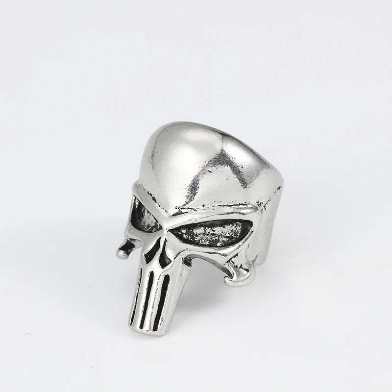 

Size 8 To 11 Hip Lastest Design Gothic Punk Cool Skull Head Ring Skeleton Rings For Men Hot Men's Handsome Personality Jewelry