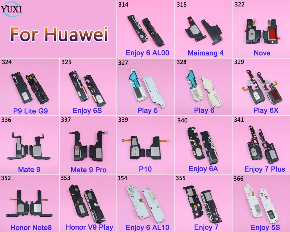 YuXi 1 шт. Громкий Динамик Звуковой звонок громкоговоритель для Huawei P9 Lite G9 P10 Mate9 Pro