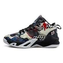 Мужская обувь Jordan; сезон весна; Новинка; дышащая Нескользящая Баскетбольная обувь; Мужская дышащая дизайнерская обувь; уличные кроссовки