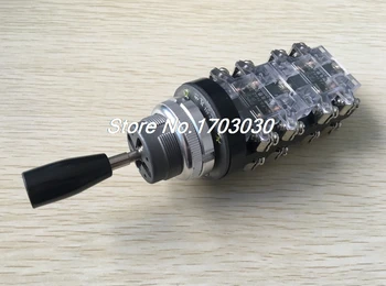 

AC 380V 15 Amp 4 Position Spring Return Joystick Switch Controller HKA1-42
