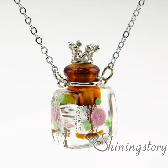 oblong aromatherapy inhaler aromatherapy diffuser necklaces