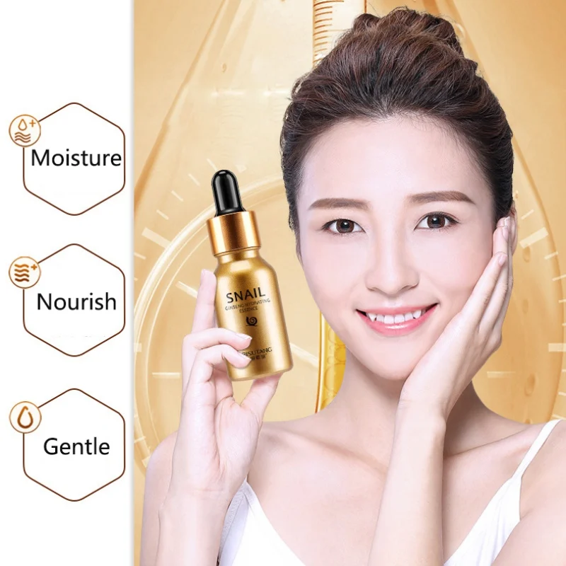 Snail Hydrating Serum Snail Essence Face Cream Serum Whitening Anti wrinkle Aging Hydrating