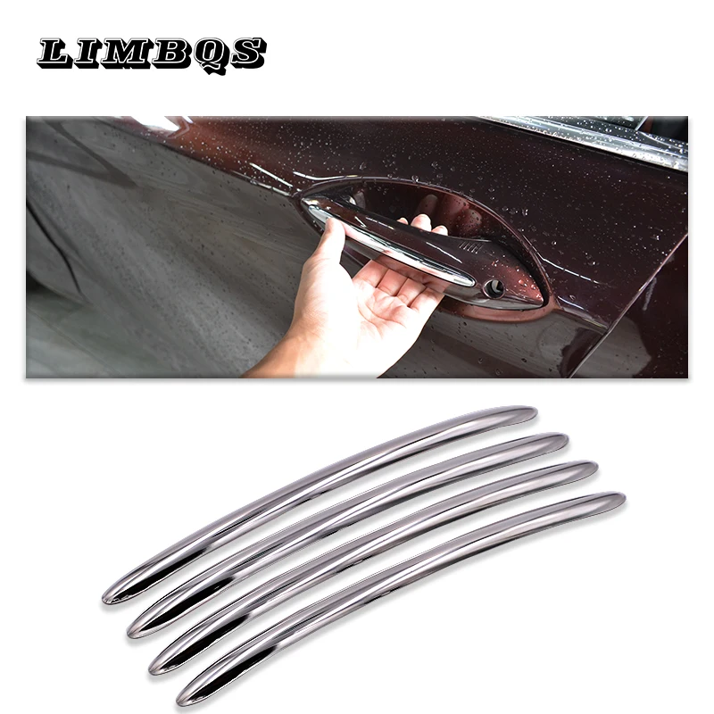 

For BMW 5 Series F10 F11 2010 2011 2012 2013 2014 2015 2016 Stainless Steel Car Handle Cover Door Sticker Trim Auto Accessories