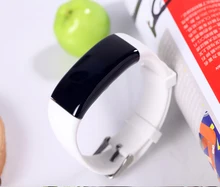 Плавание Водонепроницаемый Smart Band смарт-часы монитор сердечного ритма шагомер браслет touch ключ браслет для Iphone, Android Samsung