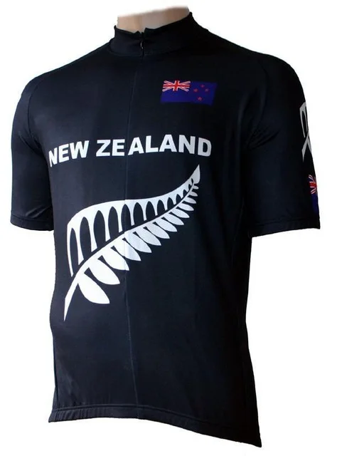 

2018 NEW ZEALAND NATIONAL SHORT SLEEVE CYCLING JERSEY SUMMER CYCLING WEAR ROPA CICLISMO+BIB SHORTS 3D GEL PAD WITH POWER BAND