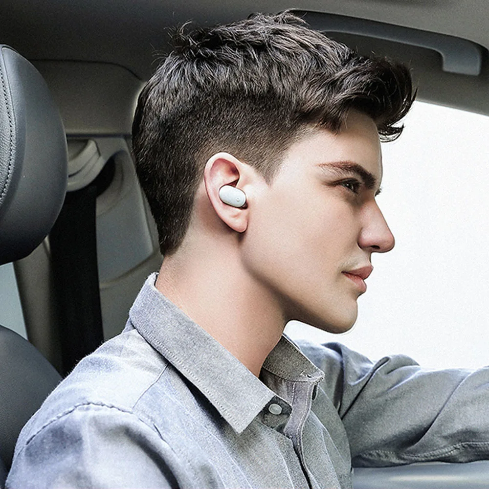 Original Xiaomi Mi Bluetooth Headset Mini IPX4 Waterproof Wireless Earphone earphones MEMS Microphone Handsfree BLE 4 1 Earbuds