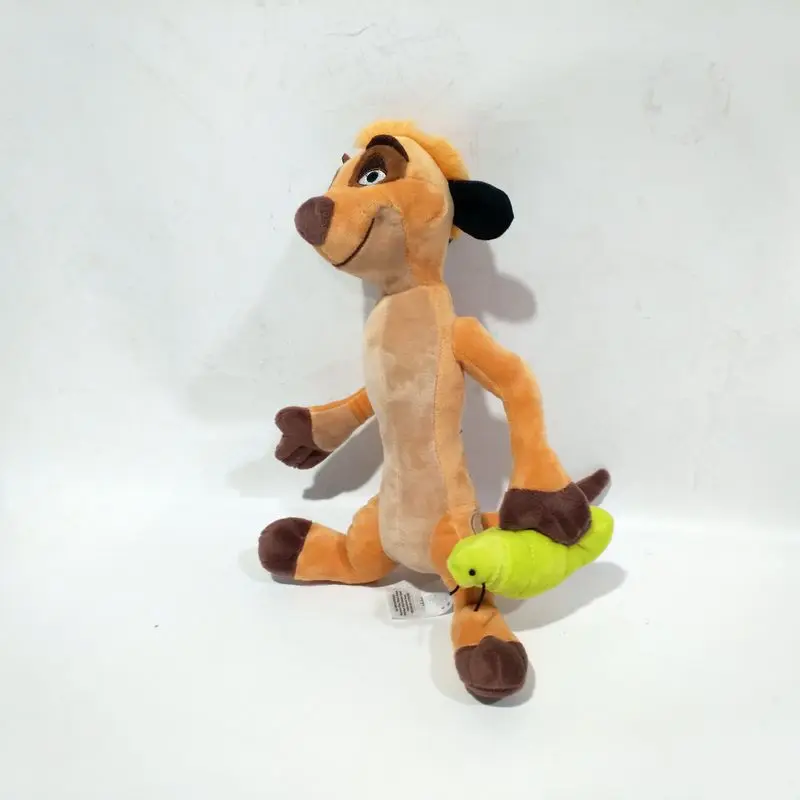 The Lion King Timon Holding Bug Plush Toy Cute Stuffed Animals 30cm 12'' Boys Girls Kids Toys for Children Gifts