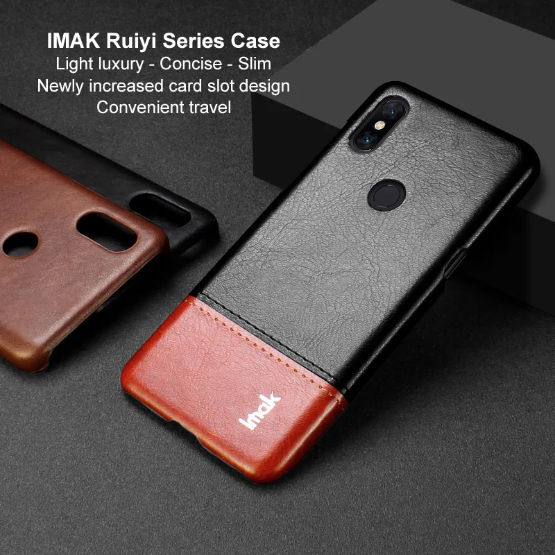 Для Xiaomi mi x3 кожаный чехол Funda Xiaomi mi x 3 чехол Роскошный IMAK лаконичный чехол с отделением для карт задняя крышка для mi x3 Xiao mi Чехол Броня