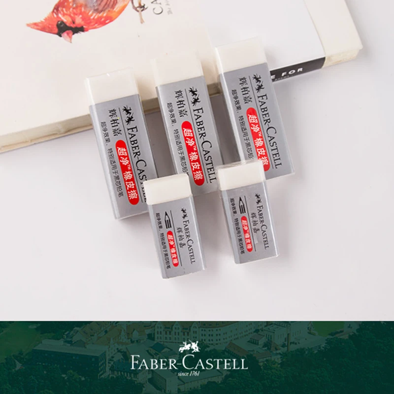 3 шт./лот цветные Ластики для карандашей Faber Castell новинка школы специально