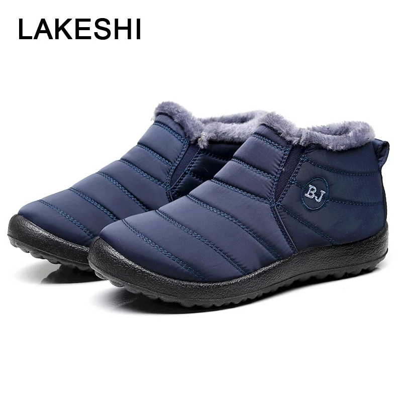 

Fashion New Women Boot Waterproof snow boots women ankle boots for women Warm Plush Winter Boots Women Shoes Plus Size 35-43