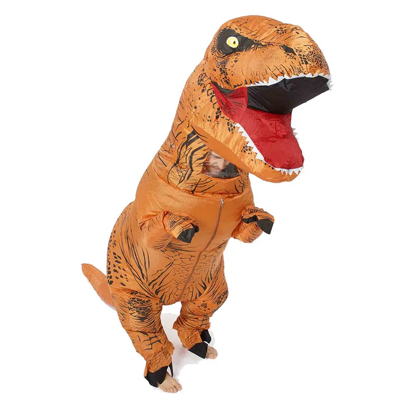 Boys Girls Inflatable Dinosaur Costume Halloween Christmas Party