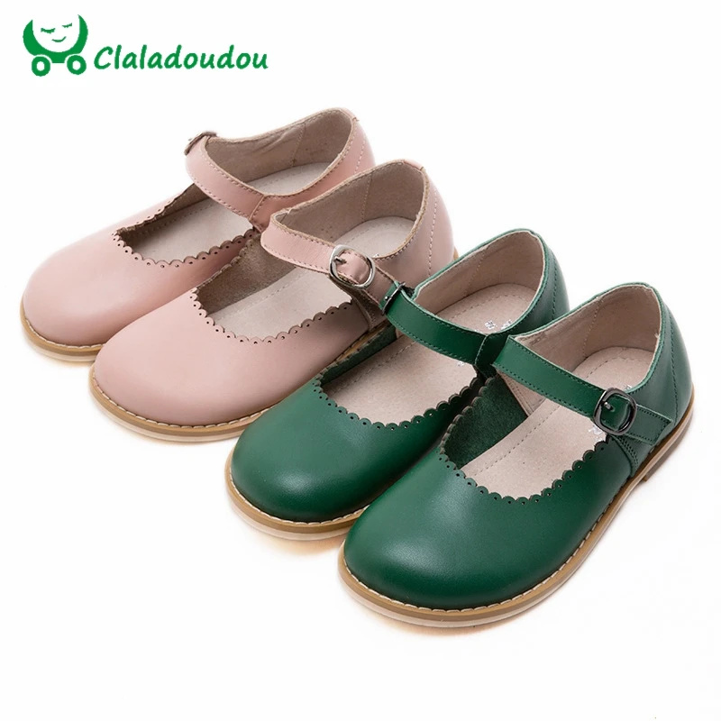 2016 New Baby Girl Shoes Children Girl Oxford Leather Green...