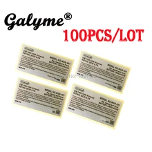 100 шт/партия Горячая DIY Ремонт Часть игровой консоли панель GBP логотип для Nintendo dogameboy GBP оболочка/Чехол этикетка наклейка крышка оболочки