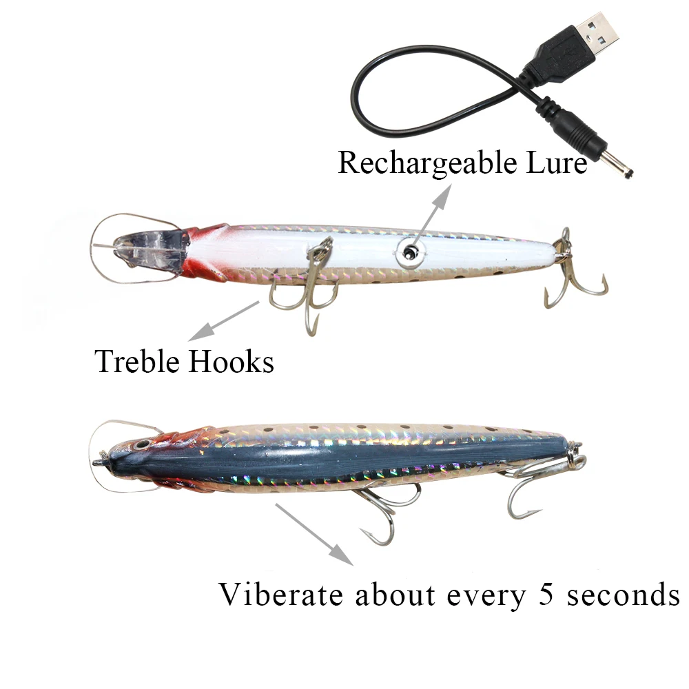 JSFUN فات سترايك فلاش إغراء الصيد Swimbait قابلة للشحن USB الصيد السحر الوخز أسماك الإلكترونية الصيد الطعم YE16 JSFUN فات سترايك فلاش إغراء الصيد Swimbait قابلة للشحن USB الصيد السحر الوخز أسماك الإلكترونية الصيد الطعم YE16