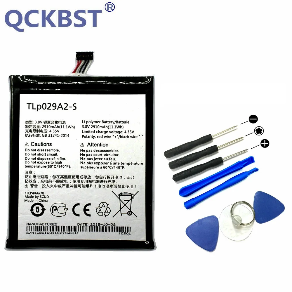 Новый TLp029A2 TLP029A2 S батарея и инструменты для ремонта Alcatel One Touch Idol 3 I806 6045Y 6045 K