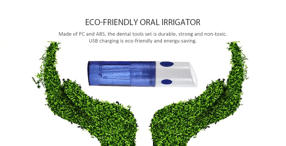 TODO AR - W - 12 Electric Oral Irrigator Dental Water Jet Floss Pick Teeth Cleaning Flusher