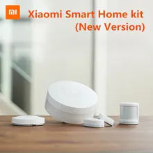 Original Xiaomi Smart Home Kit Mijia Gateway Door Window Sensor Human Body Sensor Wireless Switch Smart Devices Sets