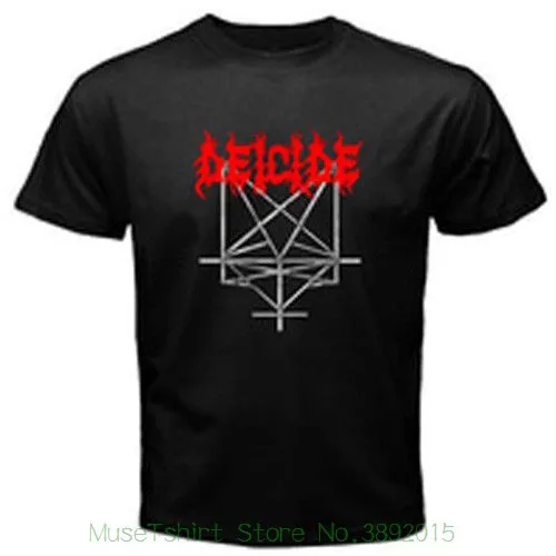 Deicide Metal Rock Band футболка новый для мужчин футболка Sze S до 3xl качество футболки мужские с принтом короткий рукав O средства ухода за кожей Шеи