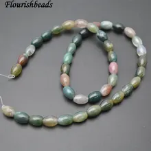 4x6 мм 6x9 мм Природных Индии Агат риса трубки баррель форма Каменные Loose бусы