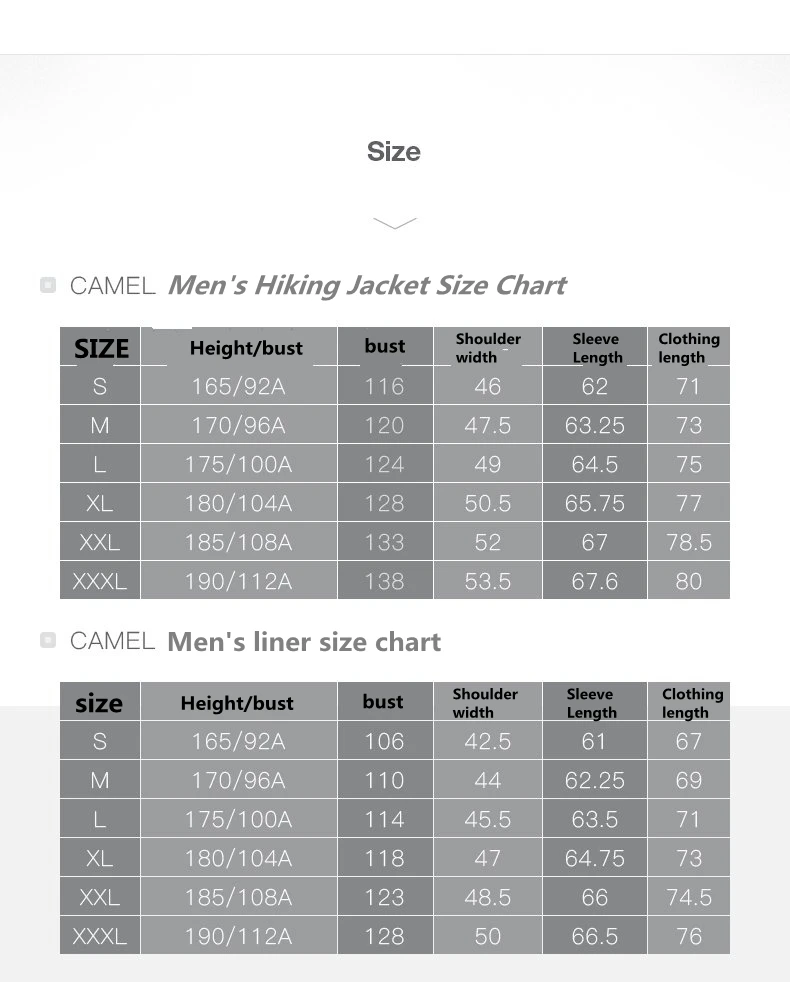 CAMEL X 8264 зимняя уличная куртка мужская теплая водонепроницаемая куртка 3 в 1 походные куртки для кемпинга лыжного спорта сноубординга ветровка