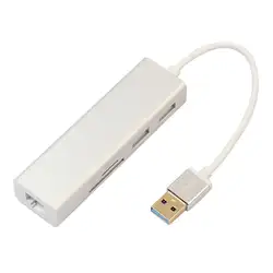 USB3.0 к RJ45 Gigabit Ethernet сетевой SD Card Reader концентратор адаптер конвертер