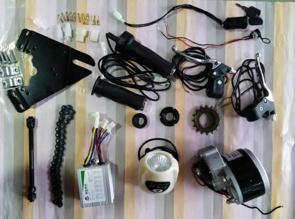 MY1016Z3 DC 24V 350W DIY 22 &quot-28&quot электродвигатели для велосипедов комплект