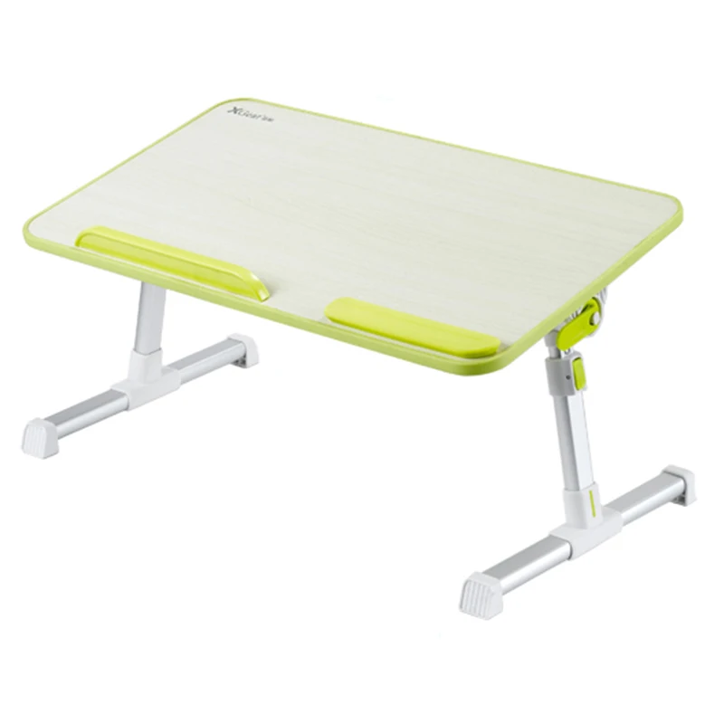 Best Price Folding Lifting Laptop Table Adjustable Computer Desk Students Dormitory Studying Table Multi-function Bed Desk For Notebook