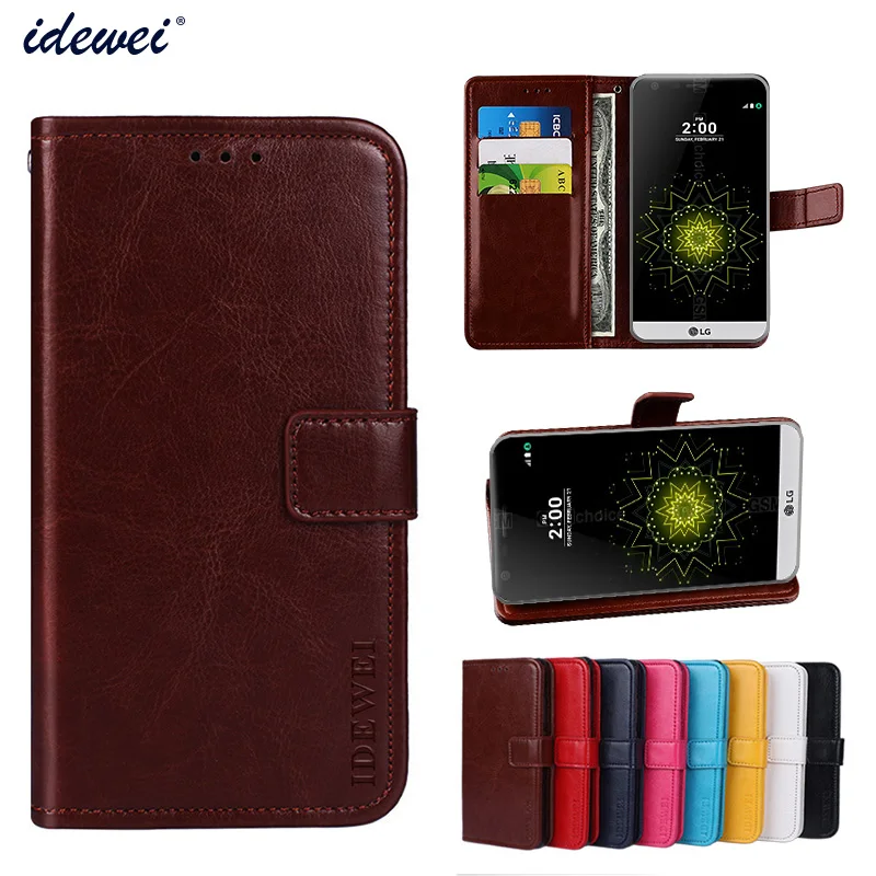 IDEWEI Luxury Business Style Case For LG G5 Flip Wallet Leather Card Holder With Stand Cover | Мобильные телефоны и