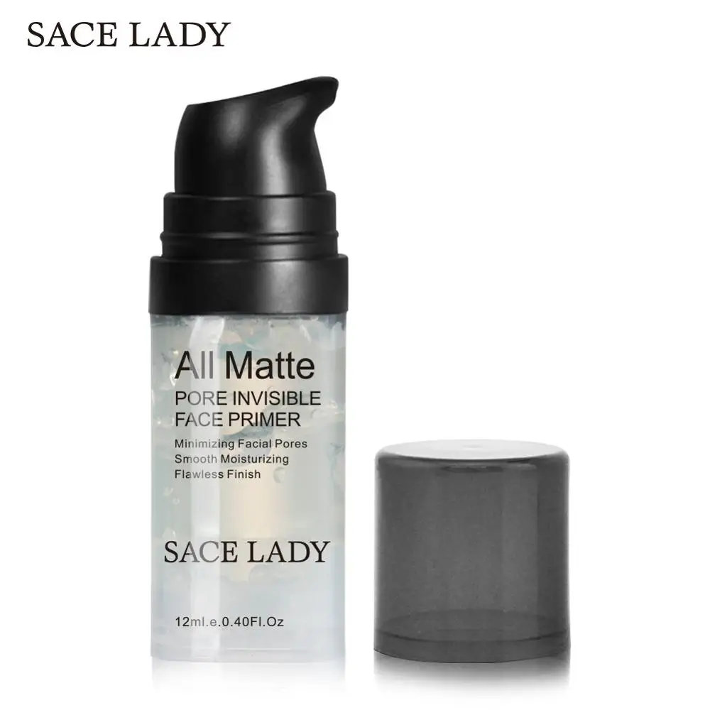 

SACE LADY Makeup Primer Matte Pores Face Base Foundation Oil Control Natural Facial Pro Make Up Brand Moisturizer Mate Cosmetic
