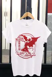 BLACK SABBATH World Tour 77 логотип экипажа средства ухода за кожей Шеи для мужчин футболка США Размеры S-3XL летние рубашка с короткими рукавам