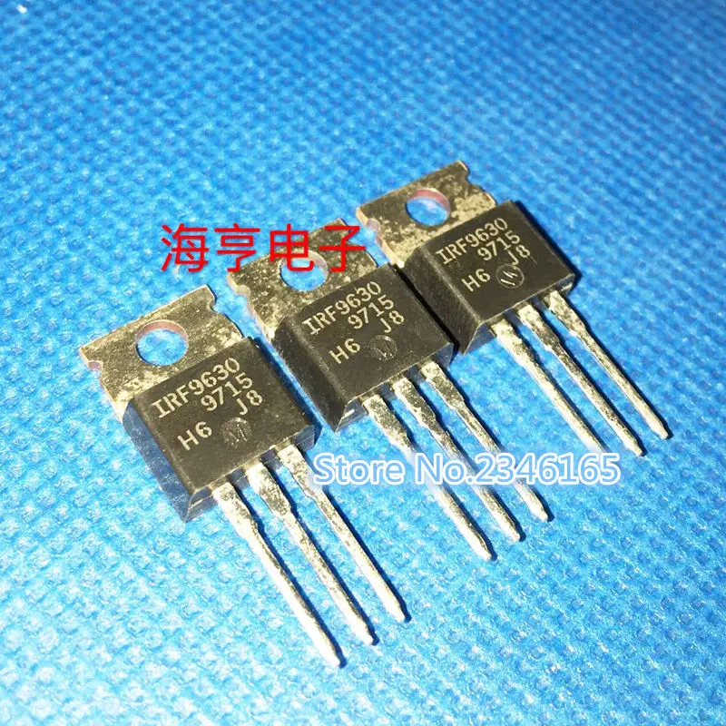 10 шт./лот Новый IRF9630PBF IRF9630 IRF9630N полевая трубка MOSFET P 200V/6.5A TO-220 | Электронные