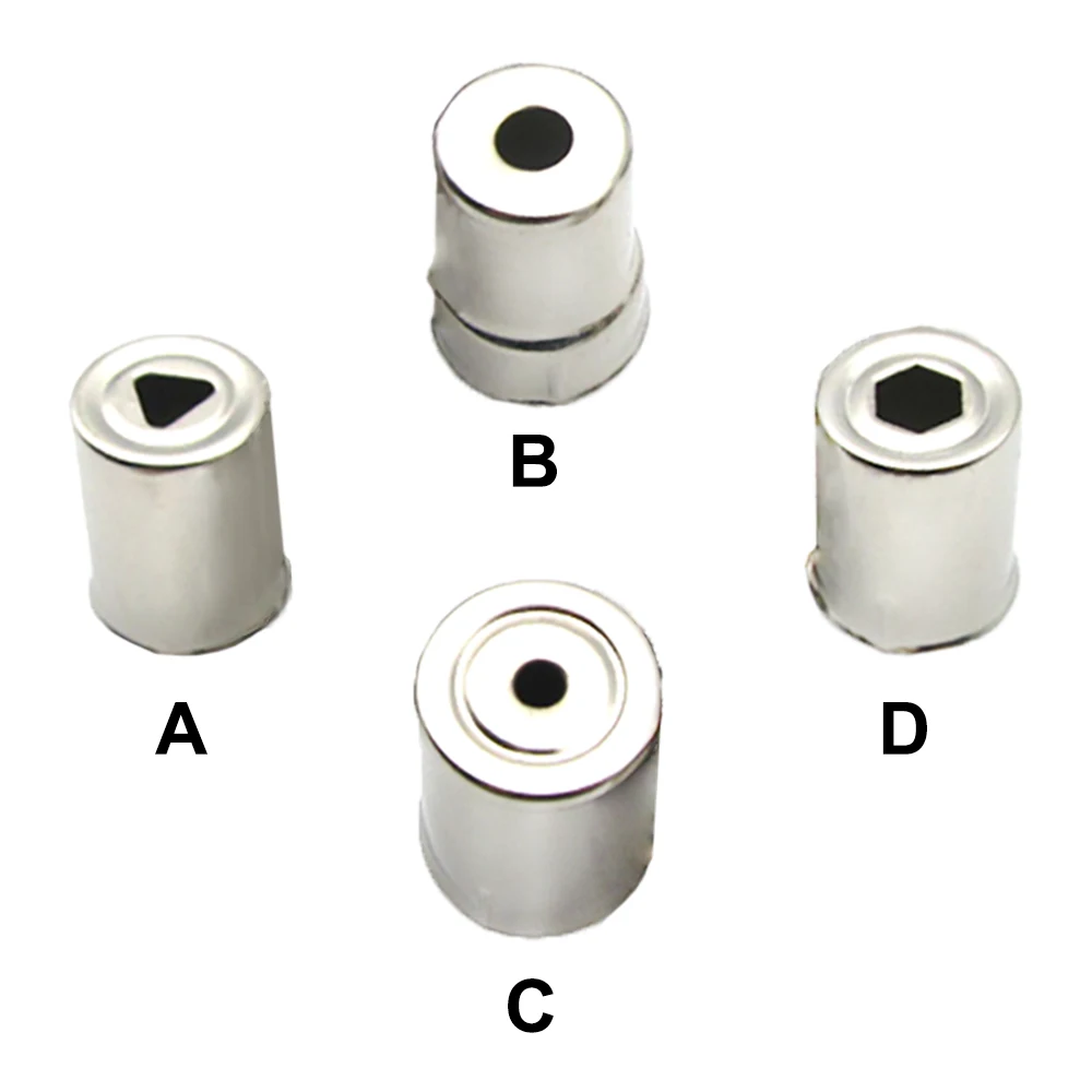 

4 Pieces/Lot Appliance Parts Microwave Parts Magnetron Launcher Cap Hexagon Triangle Size Round Hole Magnetron Antenna Cap New