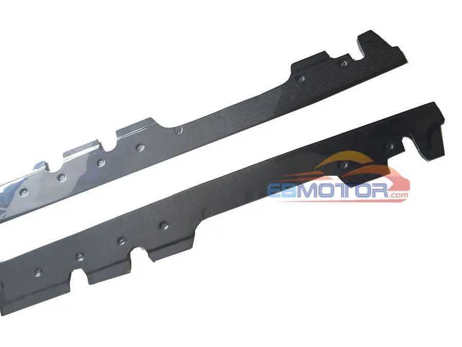 E Style Real carbon fiber Side Skirts 1pair FOR BMW E90 E92 E93 M3 2Dr 4Dr 2008-2014 B293