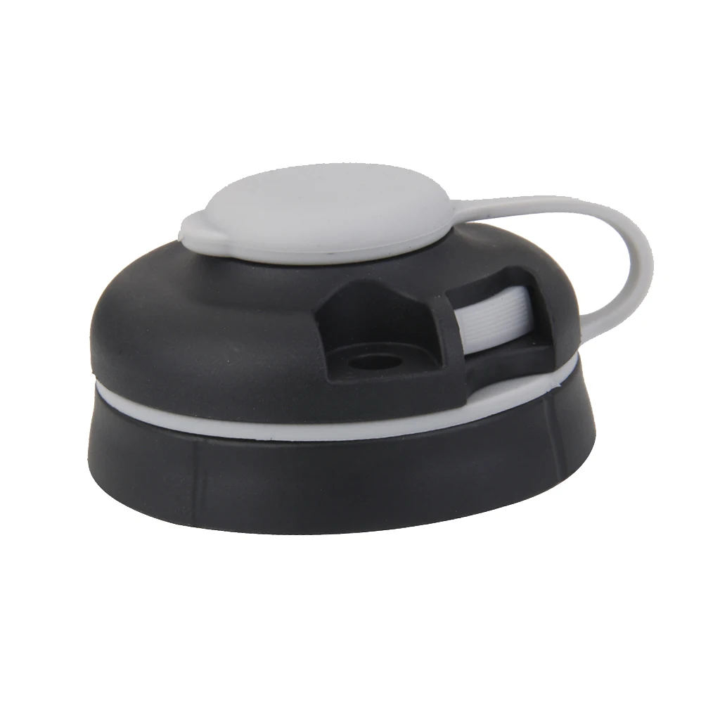 Plastic Black Fishing Rod Holder Rest Mount Base Round Shape For Kayak Boat Fishing Accessory 6.4 x 6.4 x 1.9 cm 