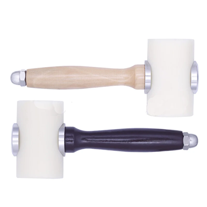 

Leather Nylon Hammer Tool Carving Hammer DIY Craft Cowhide Punch Cutting Sew Printing Tool