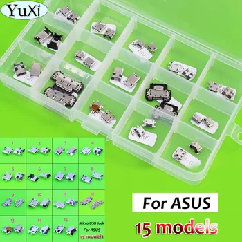 

YuXi 15models 30pcs For Asus Nexus 7 2013 ZenPad 10 Me170 K012 K004 Fonepad 7 Tablet micro USB Charger Charging Port Connector