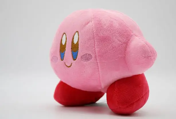 1 шт. милые плюшевые куклы Kirby Star, розовые, красные, оранжевые ватные Мягкие плюшевые игрушки, мягкие хлопковые куклы Wardodi, игрушки для детей, подарок