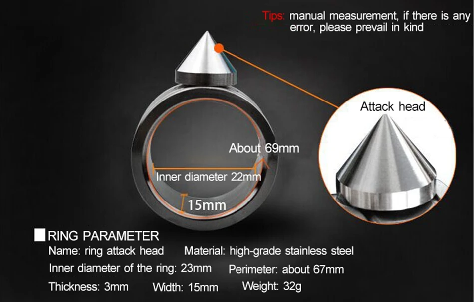 Горячая Распродажа, кольцо на палец для самозащиты, брелок из красочной нержавеющей стали для женщин, девочек, безопасность на открытом воздухе, EDC инструмент для выживания, высокое качество