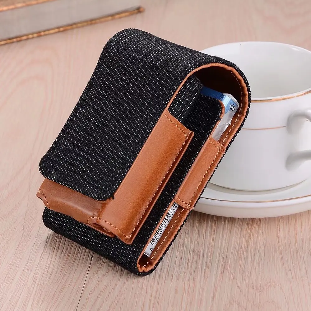 Популярная холщовая кожа для glo электронных сигарет аксессуары чехол GLO Защитный