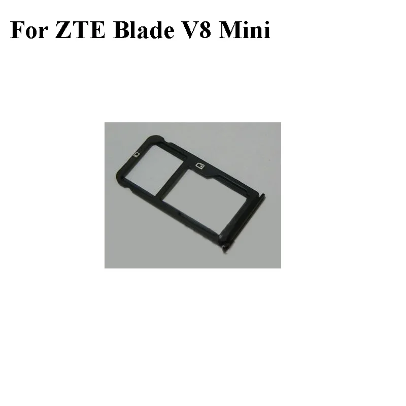 

2PCS Original V8mini SD Tray Sim Card Holder Slot Replacement Parts For ZTE Blade V8 Mini Sim Card Tray For ZTE Blade V 8 Mini