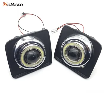 

For FAW Besturn B50 White Angel Eyes DRL Yellow Signal Light H11 Halogen / Xenon Fog Lights Projector Lens E13