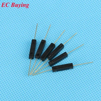 

50 PCS Plastic Type Reed Switch 2 * 14 Normally Open Magnetic Control Switch GPS-14A Anti-Vibration/Damage Contact For Sensor NO