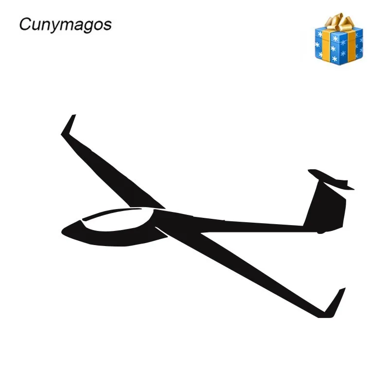 

Cunymagos Art Glider Pilot Motorcycle Car Styling Vinyl Stickers Decals Fashion Car Auto Decal Stickers Car Styling 18cm*12cm