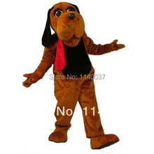 Талисман темно-коричневый Борзая Собака Костюм талисмана мультяшный персонаж карнавальный костюм вечерние