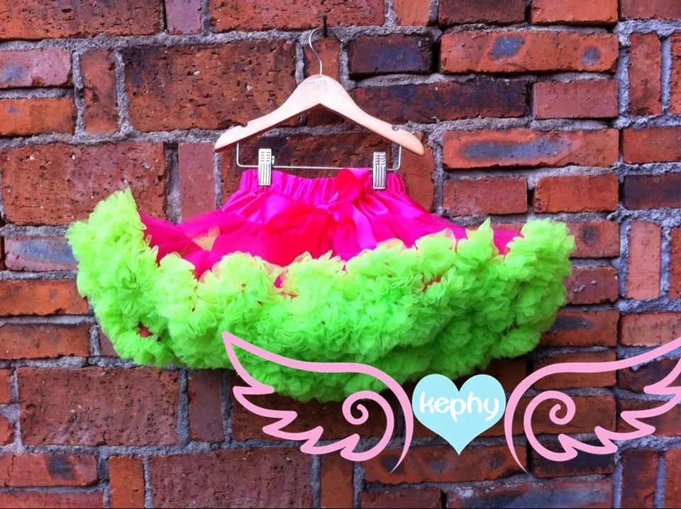 

Hotest New Fashion Children Girls Pettiskirts Hot Pink Girl Skirts Tutus Free shipping